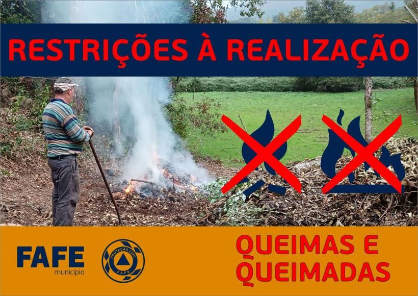 Suspens&atilde;o de Queimas e Queimadas