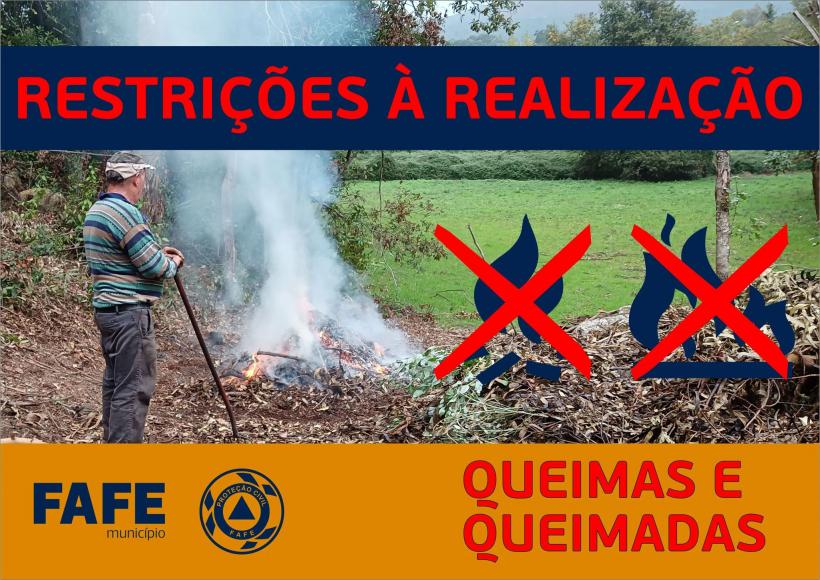 Suspens&atilde;o de Queimas e Queimadas