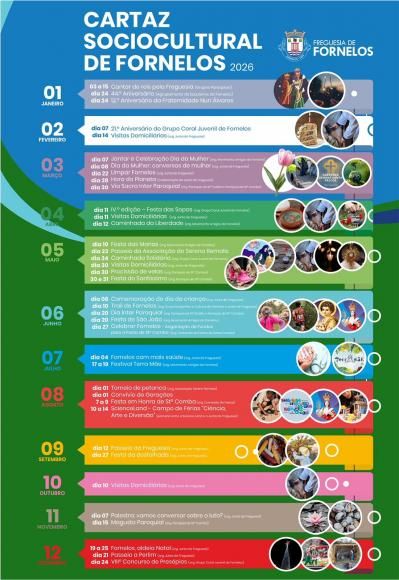 Cartaz SocioCultural 2026