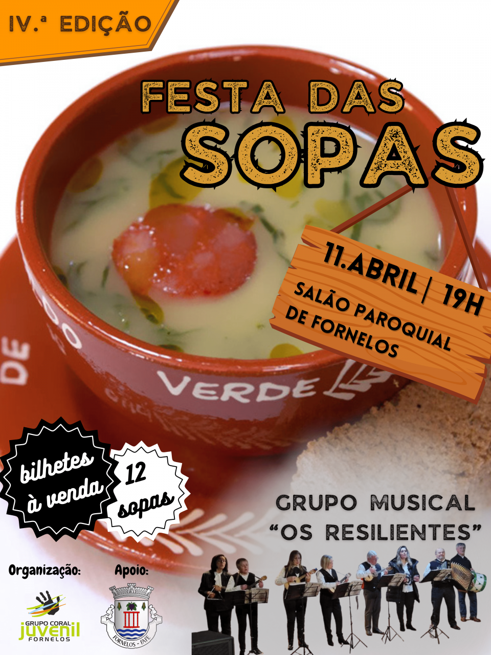 IV.&ordf; edi&ccedil;&atilde;o da Festa das Sopas