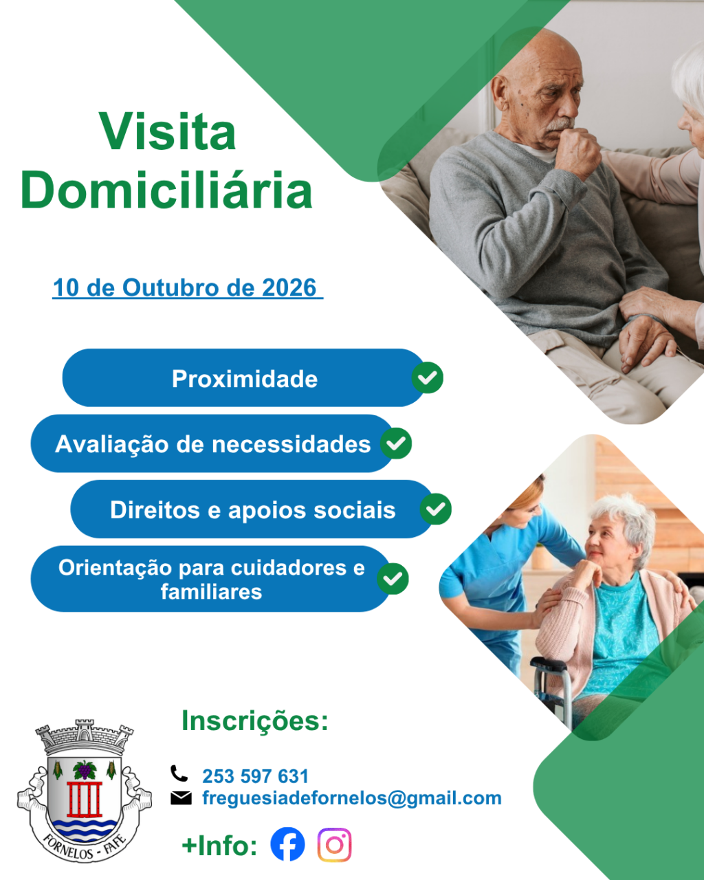 Visitas domicili&aacute;rias